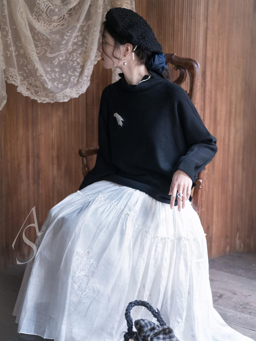 Beatriz Palacios 银镀金文艺复兴小手胸针 商品图1