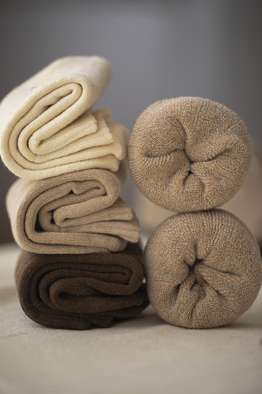 卷王❗️内小仙超厚云绒毛圈保暖麻花袜勃肯鞋CP 商品图8