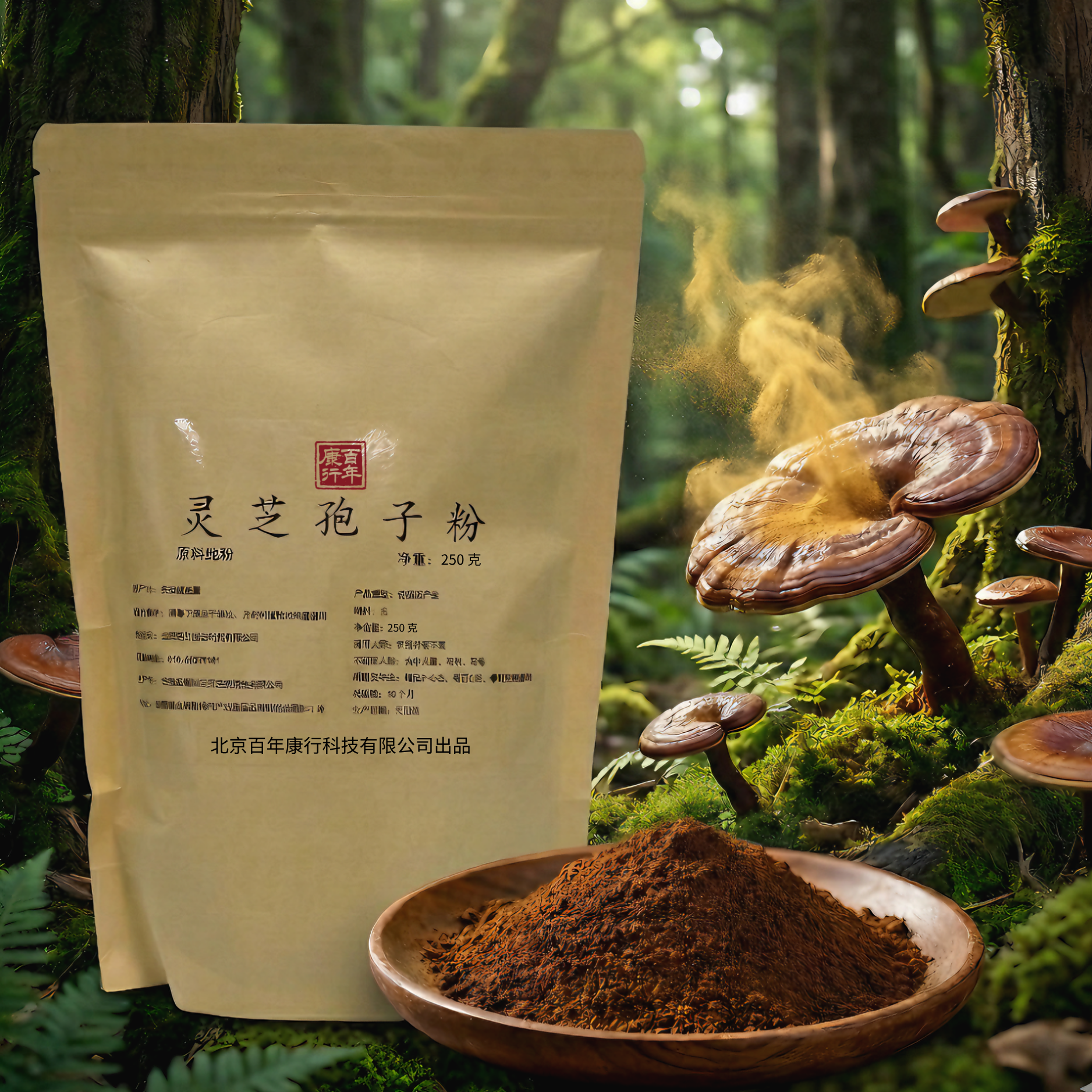 袋装孢子粉原料（250克/袋）