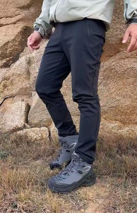 凯乐石 秋冬户外西裤防泼水软壳加绒运动裤休闲裤 Z-15775