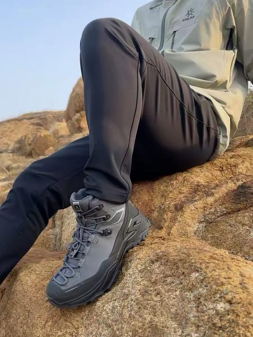 凯乐石 秋冬户外西裤防泼水软壳加绒运动裤休闲裤 Z-15775 商品图1