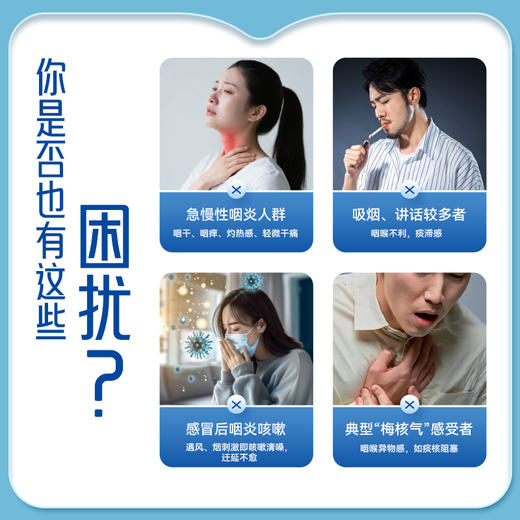 叶开泰严选丨清利咽喉保健贴 一贴咽喉通畅神清气爽 6贴/盒 商品图1