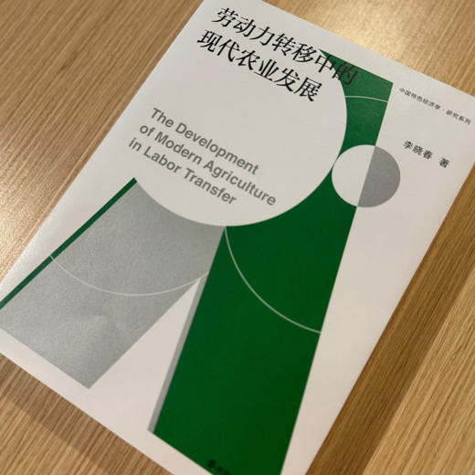 劳动力转移中的现代农业发展  李晓春 著 商品图1