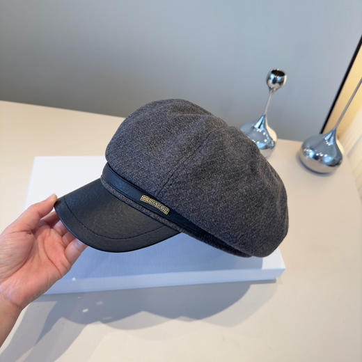 秋冬特惠💰170 普拉达新款鸭舌画家帽，秋冬款，头围57cm 商品图4
