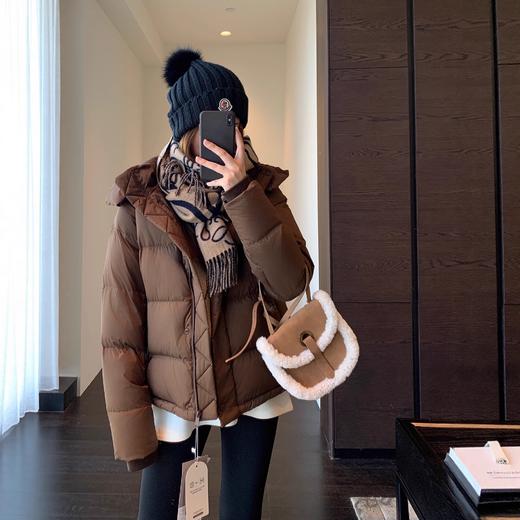 【鹅绒+鸭绒双版 柜上2000+】lu家五格连帽短款羽绒服女新款！ 商品图0