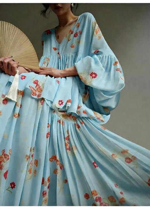 裁缝学苑AH72新中式连衣裙吊带裙开衫套装纸样女装小衫裙子两件套样板 商品图9