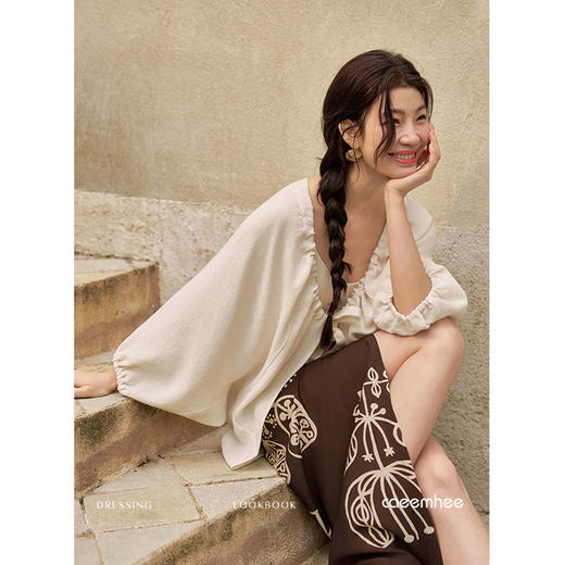 KM01903-D卡益长袖罩衫-电商 商品图1