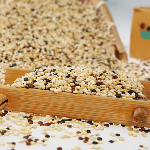 拼团|三色藜麦  颗粒饱满 干净无沙  高出芽  蒸煮皆可  300g/盒 商品图2