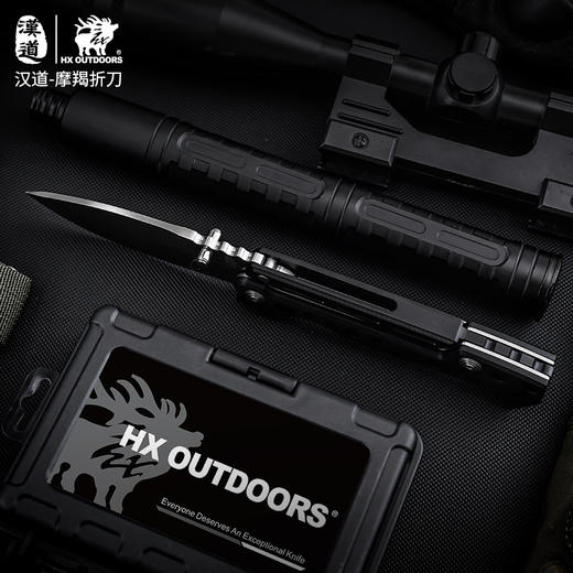 汉道【摩羯折刀】户外锋利随身折叠刀野外求生刀 商品图9