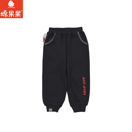 棉果果× LEGO男童春秋长裤纯棉大线圈针织长裤L112200226181 商品图0