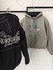 F010435刺绣字母口袋拉链连帽美式复古夹克棉外套 商品缩略图3