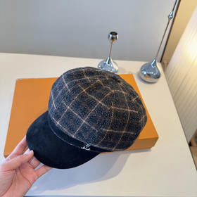 秋冬特惠💰170 LV路易斯新款鸭舌军帽，高级定制，头围57cm