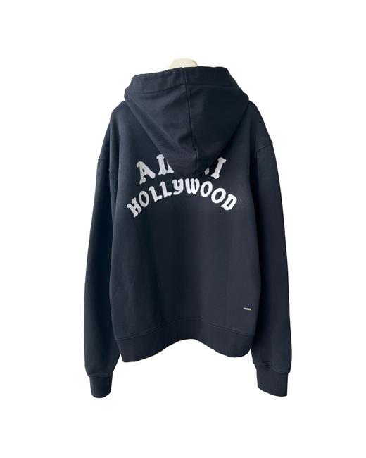 中性款做旧纯棉毛圈印花连帽卫衣he 商品图1