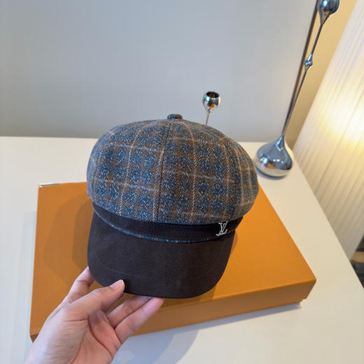秋冬特惠💰170 LV路易斯新款鸭舌军帽，高级定制，头围57cm 商品图1
