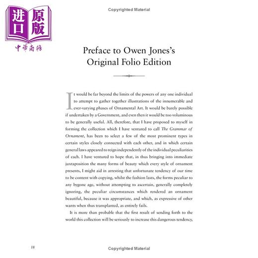 【中商原版】The Grammar of Ornament 进口艺术 装饰的法则 Princeton University 商品图4