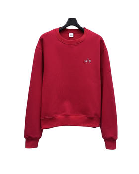 女款logo圆领卫衣ho