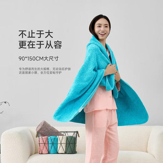 内野XS甄彩埃及长绒棉浴巾 商品图4
