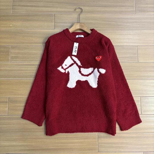 F010425马年限定双面绒情侣款睡衣家居服套装 商品图2