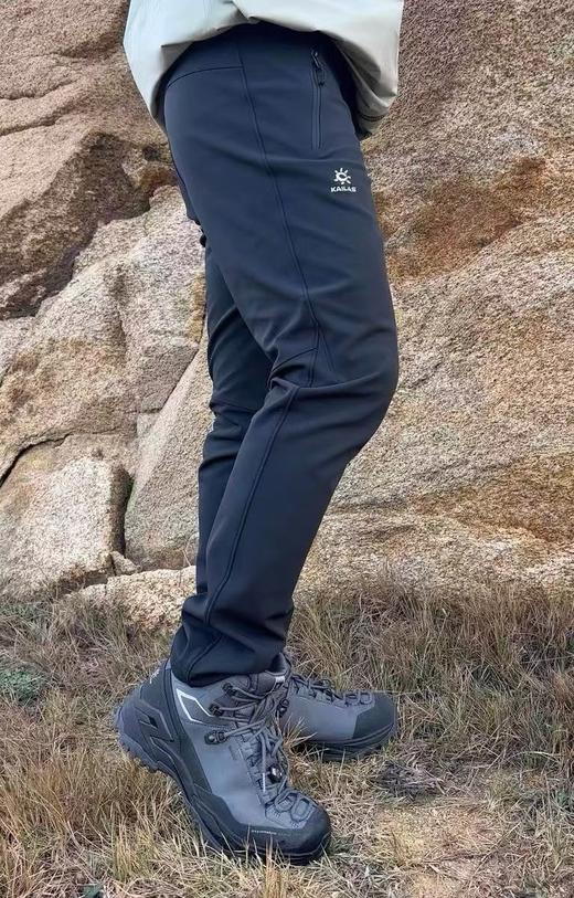 凯乐石 秋冬户外西裤防泼水软壳加绒运动裤休闲裤 Z-15775 商品图2