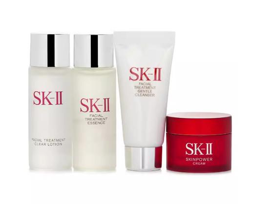 SKII中样旅行4件套洁面15+清莹露30+神仙水30+面霜滋润15g QM 商品图0