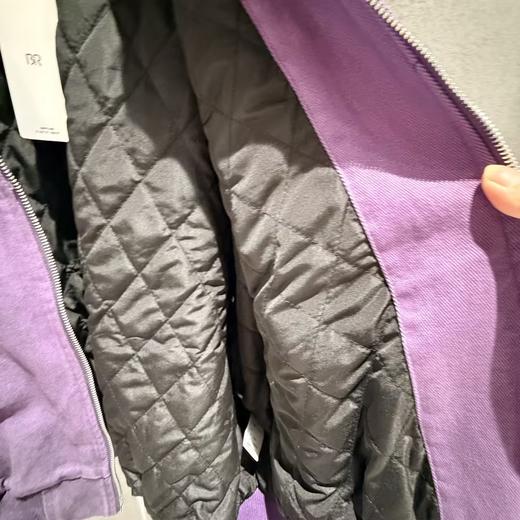 NC翻领喷色渐变夹棉外套51027（紫）冬季254040050321 商品图3