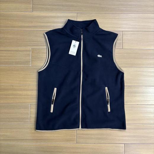 F010424秋冬新款立领拉链保暖休闲摇粒绒马甲 商品图2