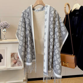 秋冬特惠💰150 LV围巾 上新秋冬男女同款，同步专柜，高端羊绒针织围巾！