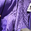 NC连帽撞色拉链夹棉风衣外套50914（紫） 冬季 254060010321 商品缩略图3