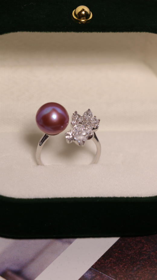 戒指合集 925银 ji光 近圆 微微瑕 商品图5