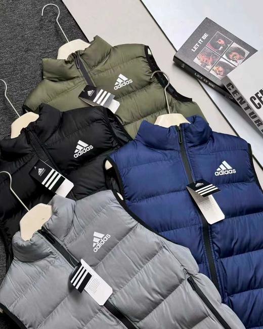 F010415秋冬新品叠穿排骨羽绒棉马甲无袖外套 商品图1