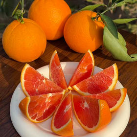 【全国包邮，部分地区除外】新鲜水果 果肉红润 中华红血橙大果70mm-75mm 5斤装