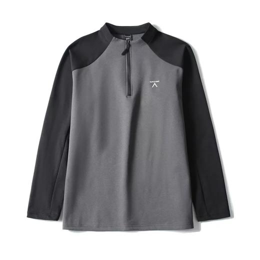 美式户外运动秋冬迪桑双面底抓绒半拉链长袖男女亲肤登山跑步骑行 商品图5