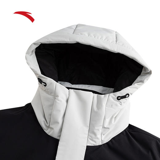 安踏六度芯羽绒丨中长款工装派克羽绒服男冬季保暖棉服152617907 商品图2