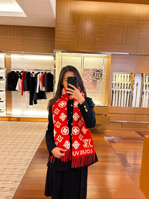 秋冬特惠💰170 LV男女同款围巾 3D围巾 商品图0