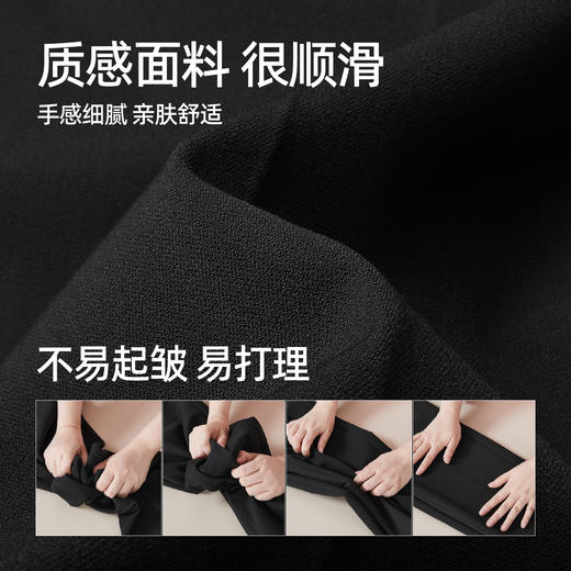 【两种裤长！薄绒直筒西裤】逸阳冬爆品高腰职业干练九分直筒版西装烟管裤子7001 商品图6