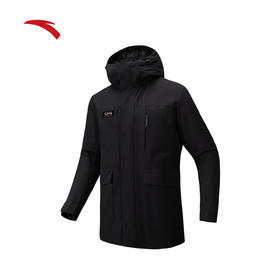 安踏六度芯羽绒丨中长款工装派克羽绒服男冬季保暖棉服152617907