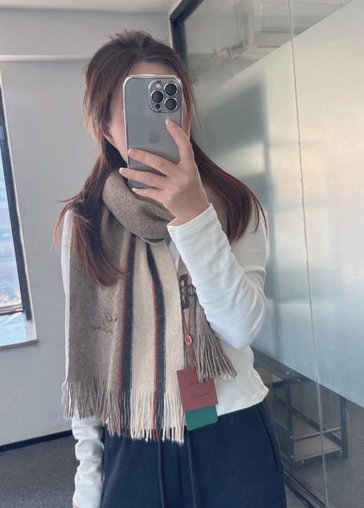 秋冬特惠💰300 诺悠翩雅秋冬新品羊毛针织围巾 商品图8