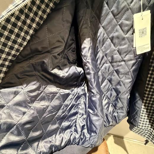 NC棒球领格子图案夹棉外套51030 冬季 240754222572 商品图6