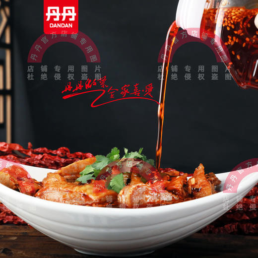 丹丹四川风味香辣红油微辣辣椒油家用凉拌菜调味油家用商用 商品图4