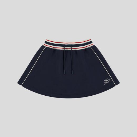 GOODBAI PALOMOVE 春夏新款撞色松紧宽松A字半身裙女 商品图3