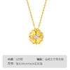Winy S925 银金叶幸韵项链 金色镀层亲肤 四叶草 / 心形镶锆石 持久保色精致锁骨链 商品缩略图4