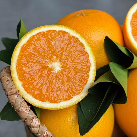 【买5斤送2斤】新鲜水果 橙香浓郁 九月红脐橙大果70mm-75mm 5斤装（十堰主城区包邮） 商品图3