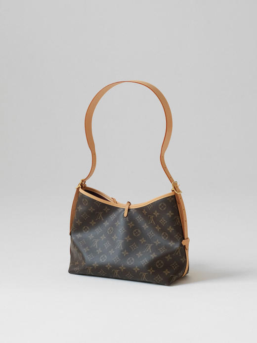 驴家 小号和中号Carryall PM经典老花满印 涂层帆布拼牛皮饰边 子母包手提单肩包 女款 棕色（DG*MM） 商品图2