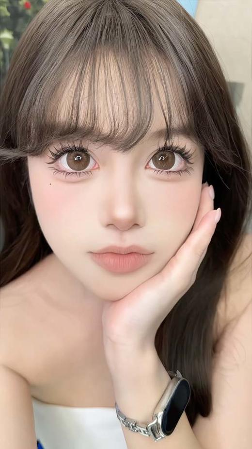 FlowerColor 半年抛 天使蜜棕 直径14.5mm着色14.5mm 商品图7