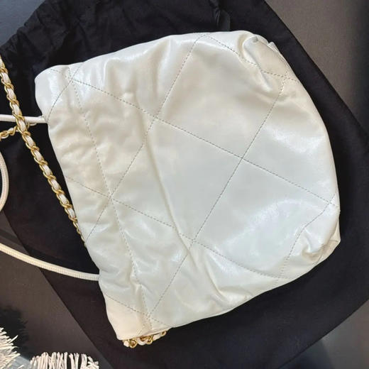 Chanel 白金 mini 油蜡牛皮 垃圾袋 22bag 商品图1