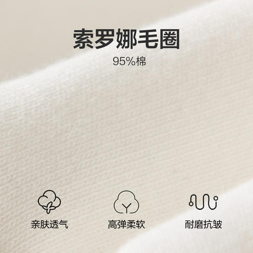 笛莎Deesha 童装女童卫衣2026春新款甜美风小熊蛋糕印花毛圈卫衣 商品图3