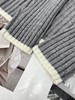 F010416简约时尚修身版型罗纹烟囱领针织衫毛衣 商品缩略图11