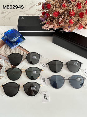 秋冬特惠💰270 万宝龙眼镜 太阳镜 MONTBLA*NC 高品质太阳镜 Model：MBMB0294S 官网同步高端货 尺寸:50口23-145