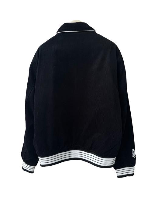 中性款灯芯绒刺绣夹棉夹克外套he 商品图1