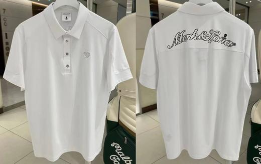 新款男士拼接短袖上衣来啦！纯正渠道订单❗️他家的polo真的是非常非常有看头！设计也少见！肩头的拼接加之别致的LOGO徽章及其后背造型的点缀，有点绝！ 商品图3